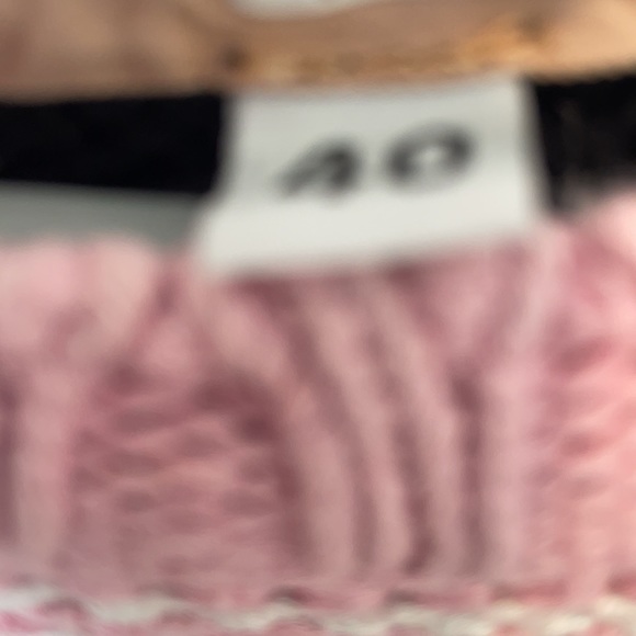 No.21 Multicolor Knit Sweater pink striped size 40. EE - Picture 5 of 8